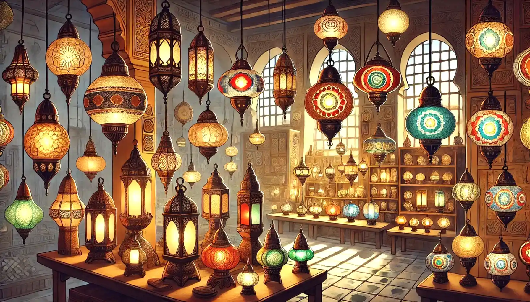 Moroccan Home Decor Traditional Lamps